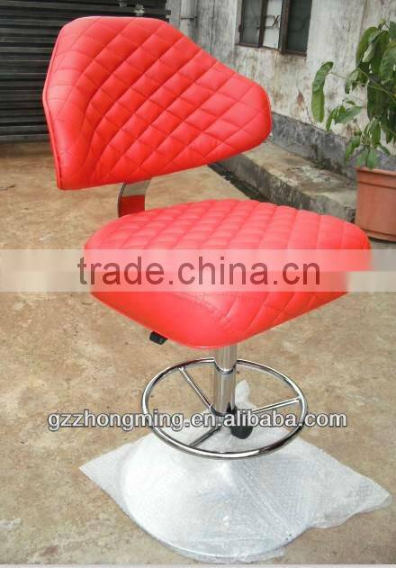 Luxury Red Leather Lift Bar Chair/Modern Barstool ZM-130-1
