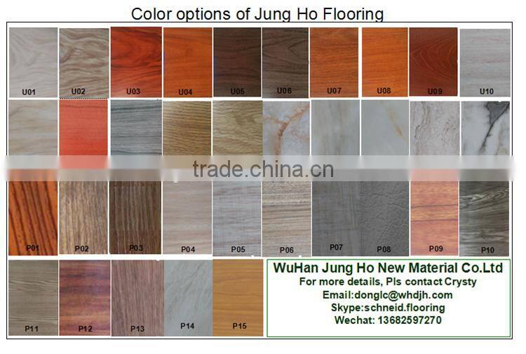 wood design ground heating flooring