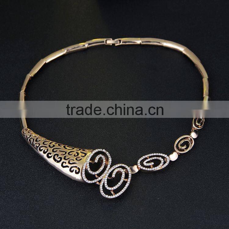 Fashion Fine Gold Vintage Style Nigerian African Dubai Statement Jewelry Sets