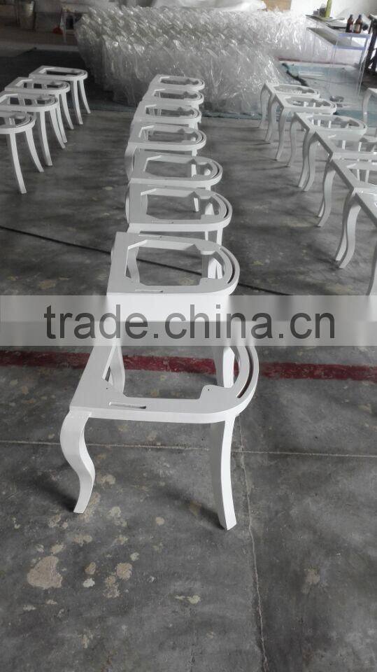 wholesale clear acrylic wedding banquet dining chair