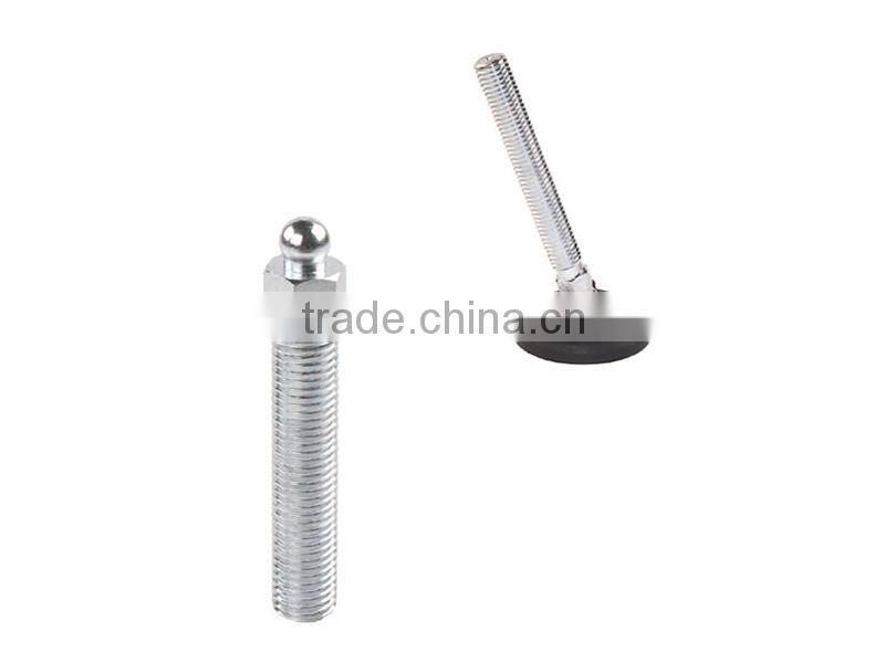 Metal base for adjustable levelling feet MBD