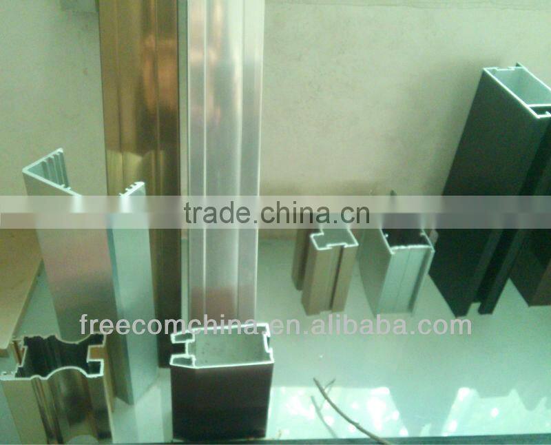 different kinds of surface treatment aluminium window and door profile