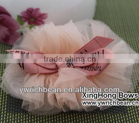 new styles! hot-sales handmade kids shabby flower with clip !cute girl hair flower clips ! hair flower clips for kids SF-149