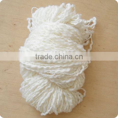 1/2.6nm 90%Cotton 10%Polyester Slub Knitting Patterns Blend Yarn