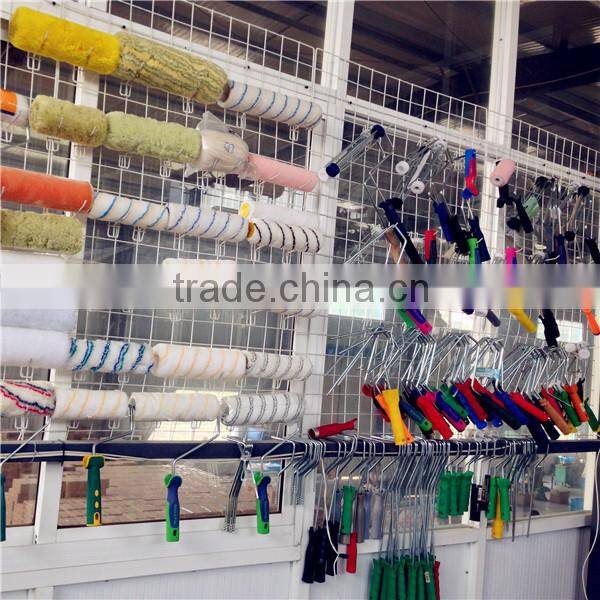 Hand tool european style paint extension pole for roller brush