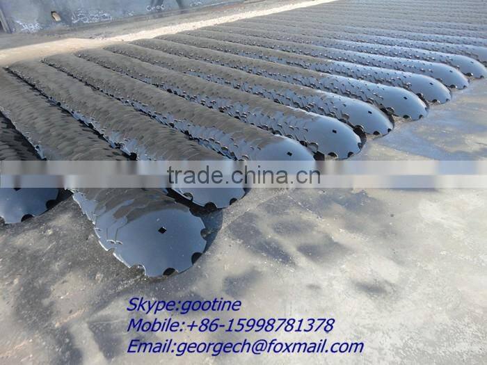 Agricultural spare parts boron steel plow disc blade