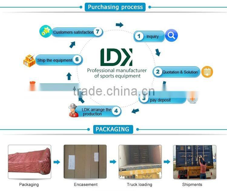 Soccer training equipment aluminum portable soccer goal