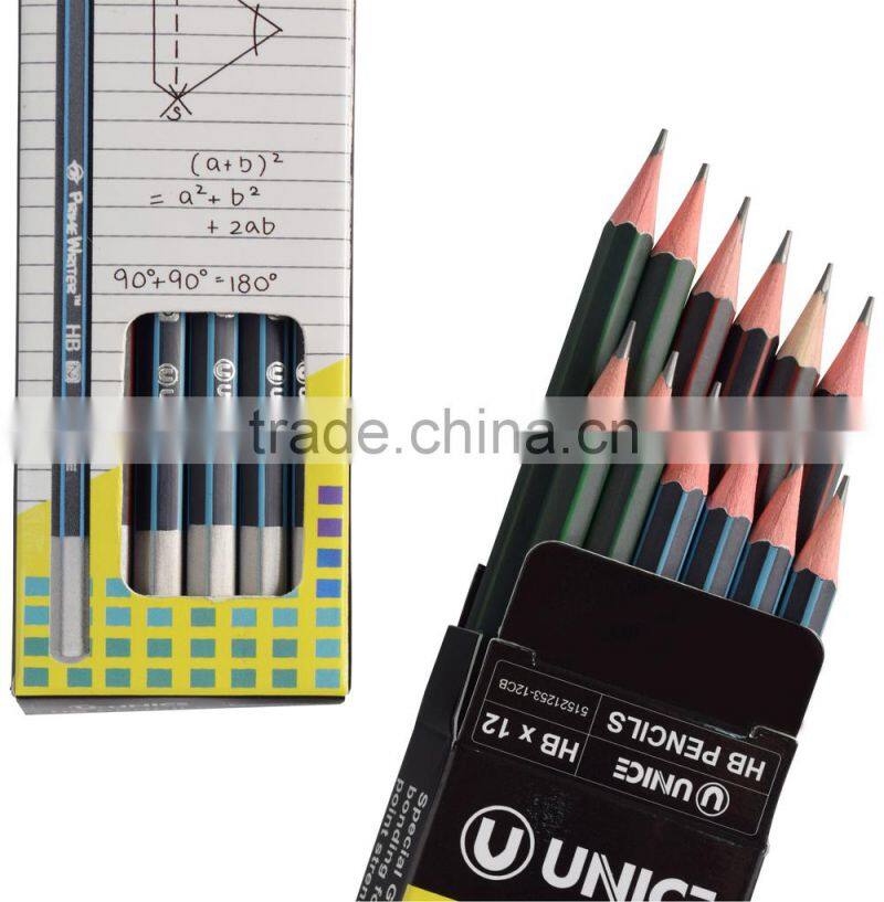 Quality Free Sample Pencils; End Dipping Hex. HB Pencil