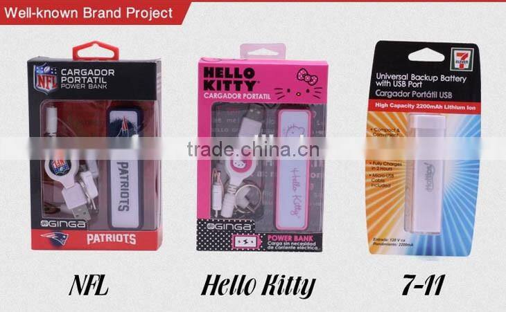 2015 new products private label High quality slim rohs best 6000mah power bank in china