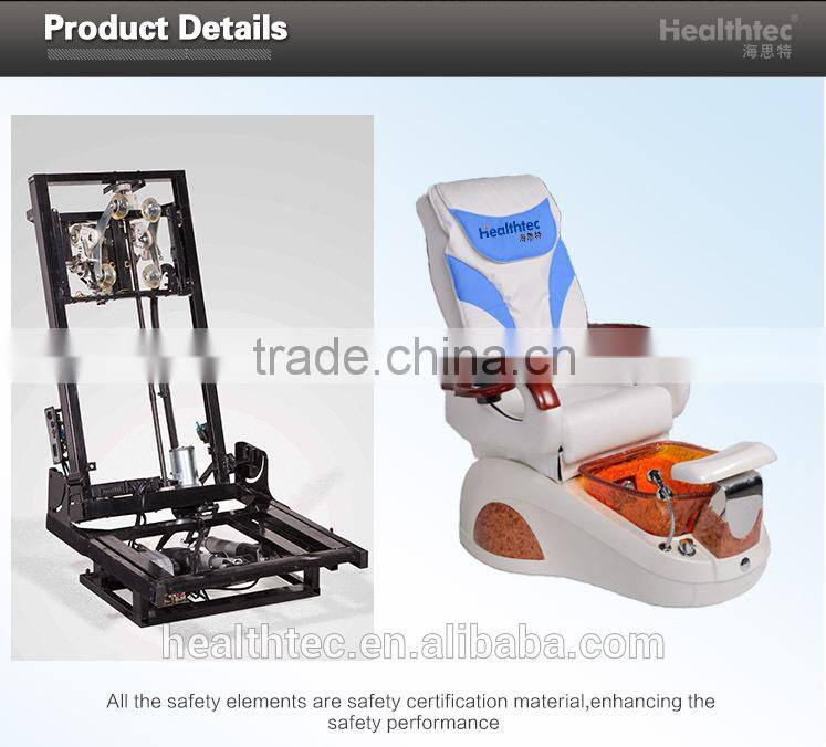 Acetone proof crystal tub pedicure equipment ionic cleanse