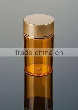 160ml empty pill bottle with aluminum screw cap