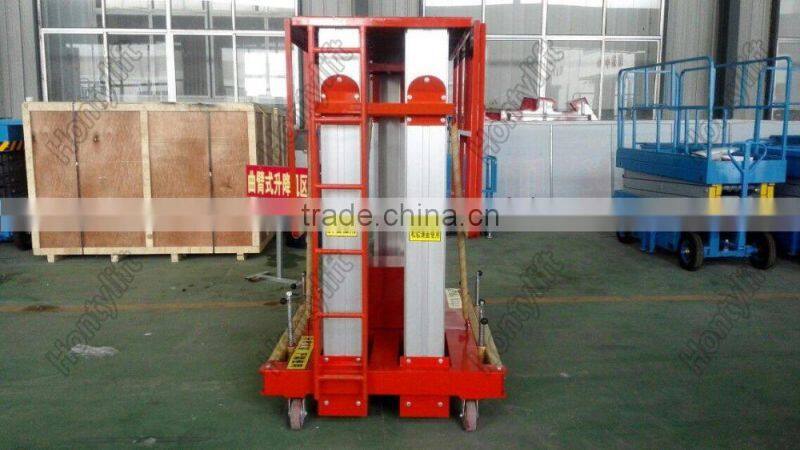 Double mast hydraulic personal lifting kits