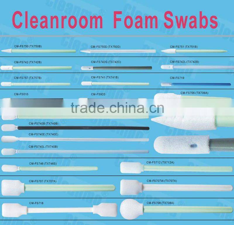 Esd Foam Swabs, Small Spear Tip Foam Swab,Cleaning Foam Swab