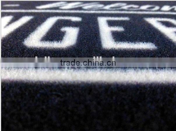 advertising carpet with color printed