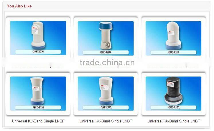 The Best ku Band Universal Single LNB/LNBF