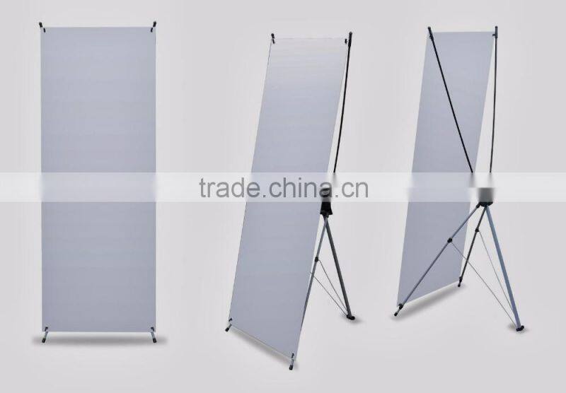 Custom material indoor advertising outdoor advertising PVC Adjustable x banner