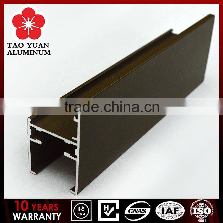 6063 alloy T5 aluminium profile for sliding door wardore