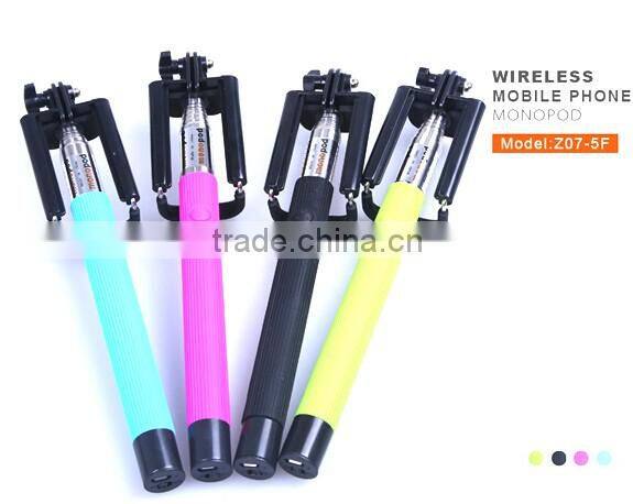 Met art china selfie stick extendable hand held monopod