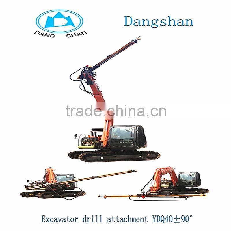 Excavator Drill Attachment Drill Rig