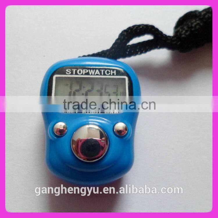 Counter shape cute electronic stopwatch,Mini digital stopwatch