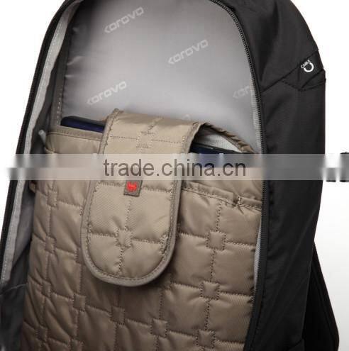 2015 Alibababa China Wholesale Anti-theft Black hiking / school/Sport Backpack