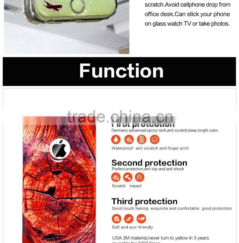 epoxy gel Case Cover Skin Sticker for Apple iPhone 5 5G 5th and samsung s4 s3