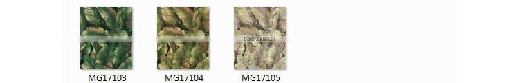 free samples golden edge non woven wallpaper, tropical tree wall decor for living room , attractive wallcovering roll