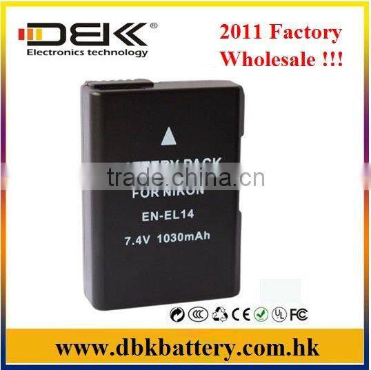 DBK Rechargeable camera Battery for Nikon for EN-EL14