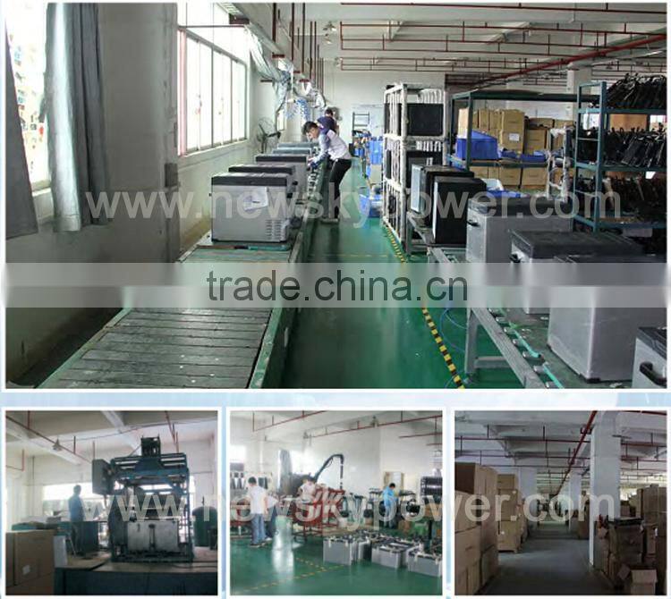 DC compressor solar panel 280W dual temperature control freezer refrigerador 200L-400L