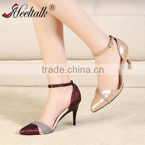 High quality folding high heel shoes height adjustable shoes foldable flats