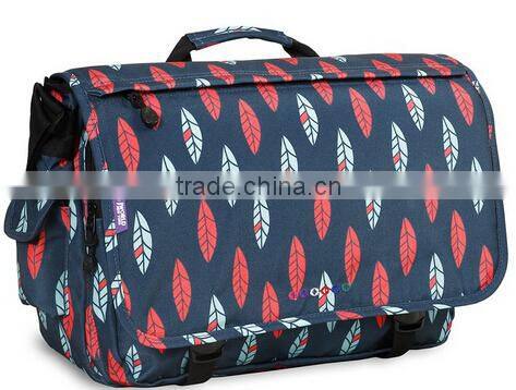 Stylish best selling college multifunction tote messenger bag with shoulder strap