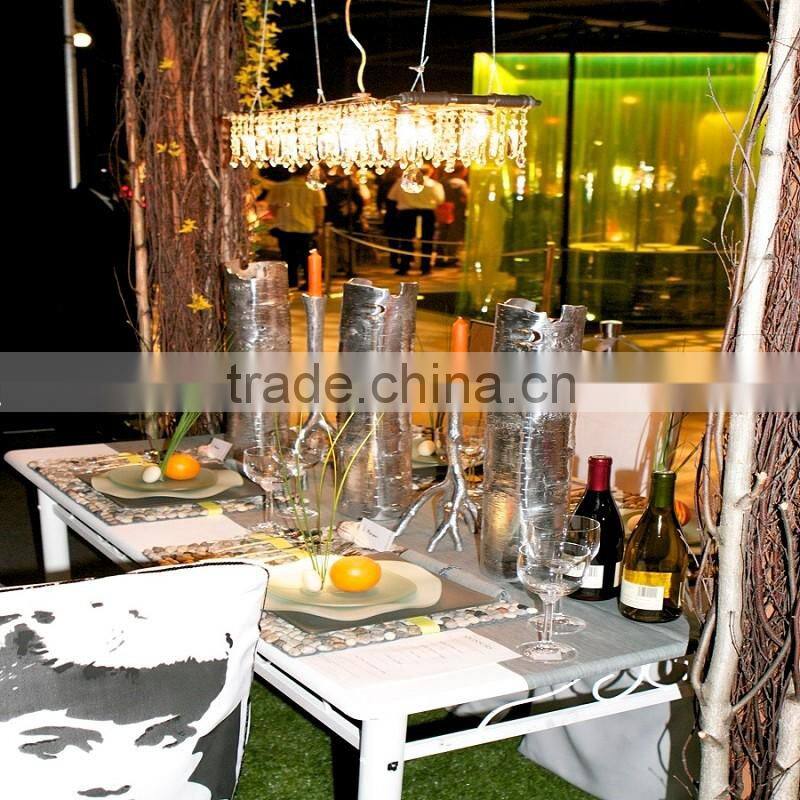 Newest 8*E14 Contemporary Crystal & Metal Chandelier from China