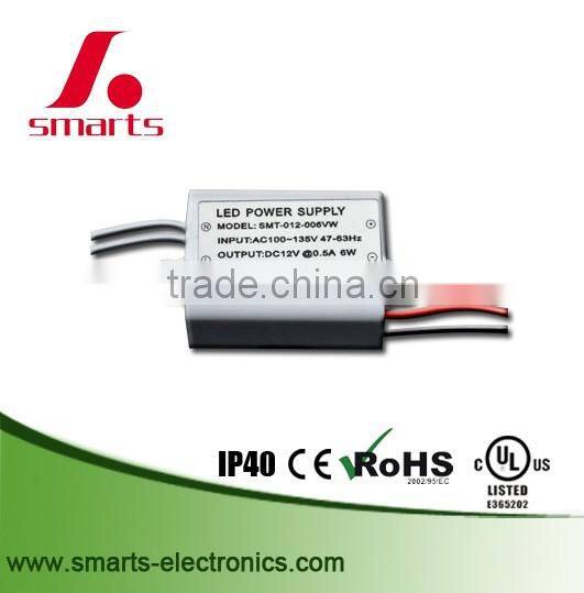 36volt 6watt led lighting power supply 36v indoor bulb driver