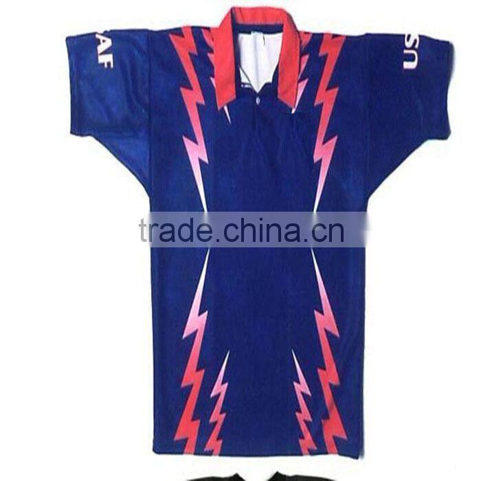 Sublimation dry-fit polyester sublimation rugby shirts