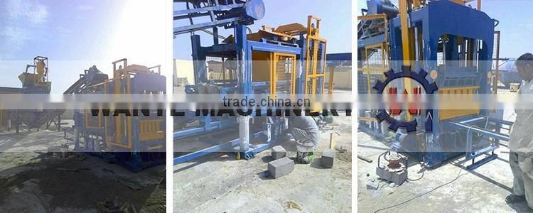 WANTE BRAND QT8-15 Fully auto block making machine line in Oman market