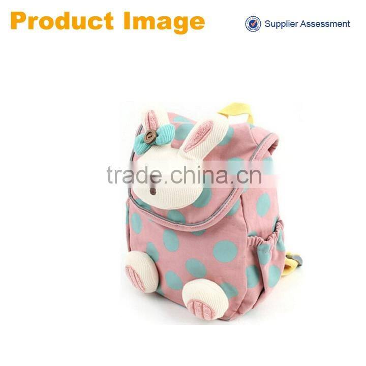 China supplier sannovo wholesale cute rabbit kids backpack bag school