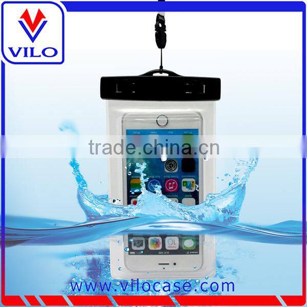 factory wholesales PVC waterproof case for iphone