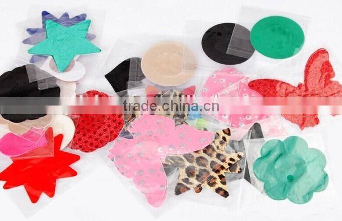 Wholesale Disposable Black Pentagram Pasties Sexy Lady Star Pasties