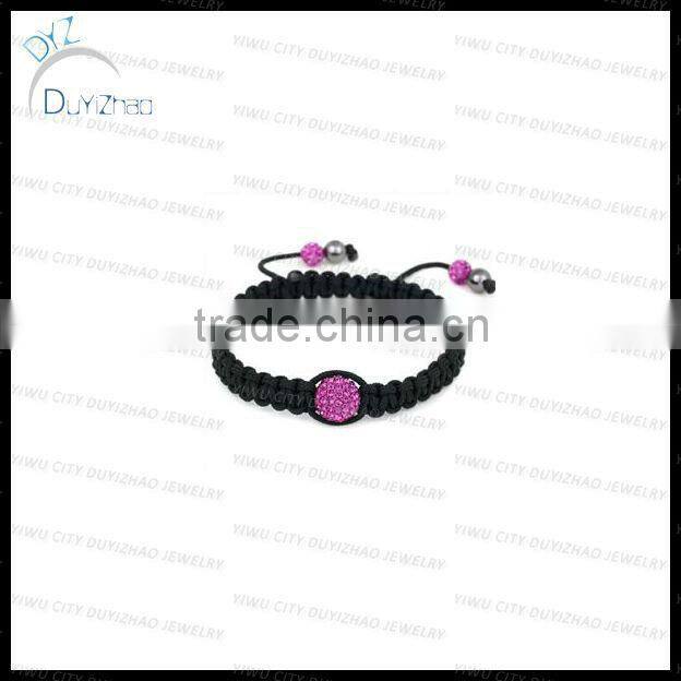 Fashion red shamballa bracelet