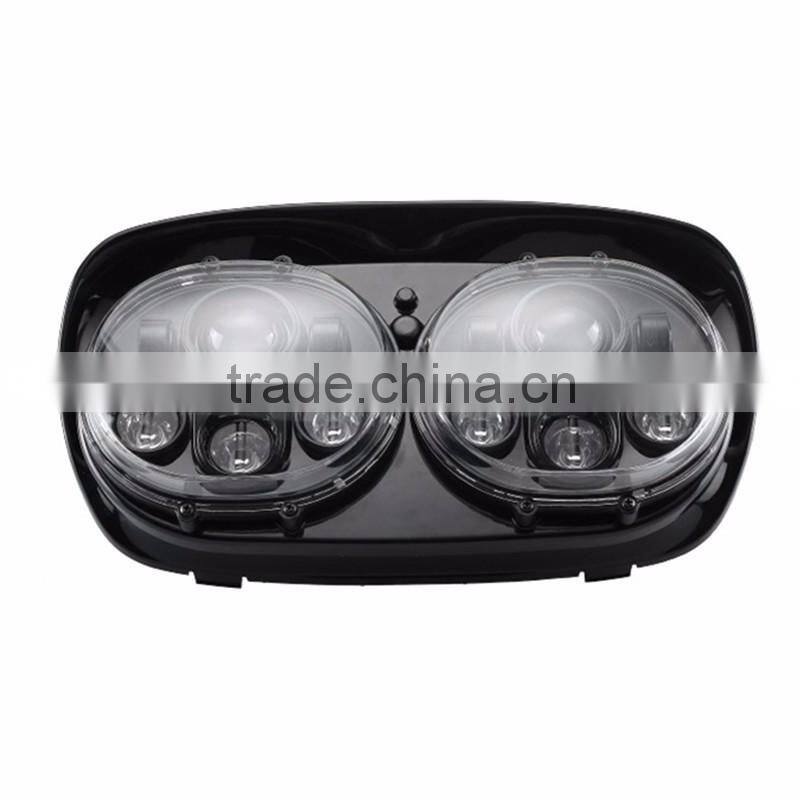 Dual mount Bracket of Motorcycle Daymaker Projector LED Headlight For Harley Davidso-n Daymaker Headlamp mount Bracket