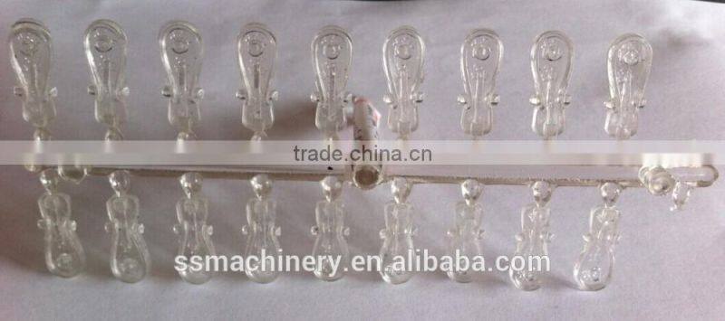 Umbrella plastic parts making molding machine
