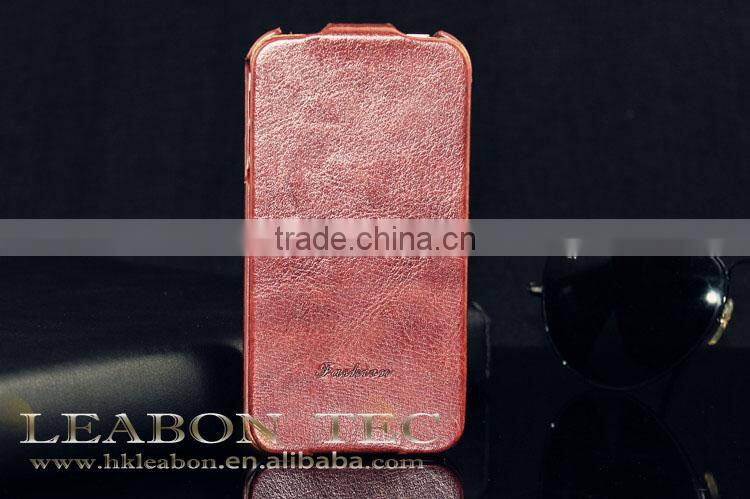 2014 New Arrival Flip leather flip case for iphone 4 4s