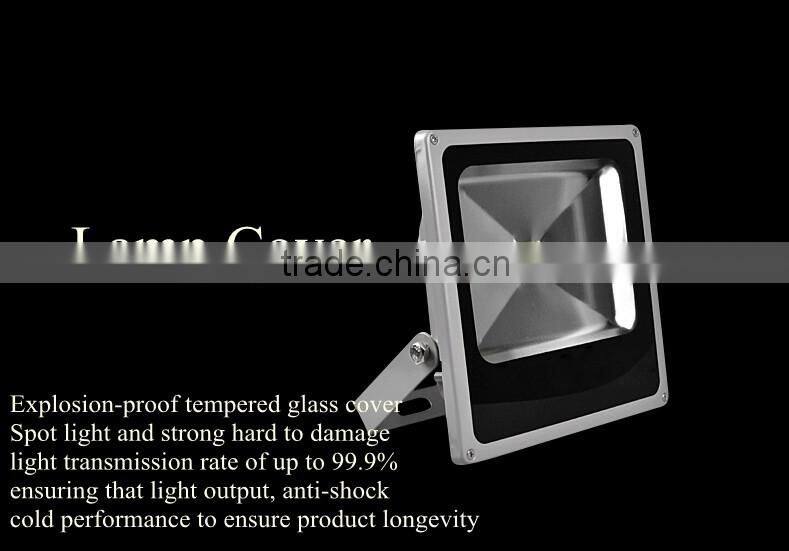 Black DC12V led floodlight 10W with CHILI45mil Chips, CE spotlight