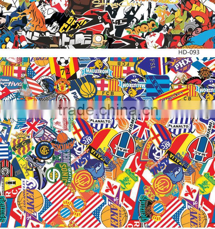 HD-097 CARLIKE Air Bubble Free Bomb Sticker Full Car Body Wrap