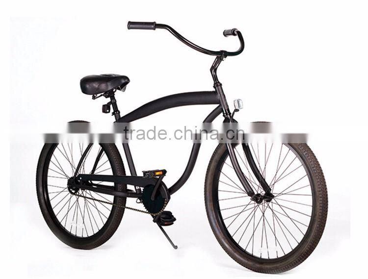 28inch mens Black beach cruiser KB-BC-Z24