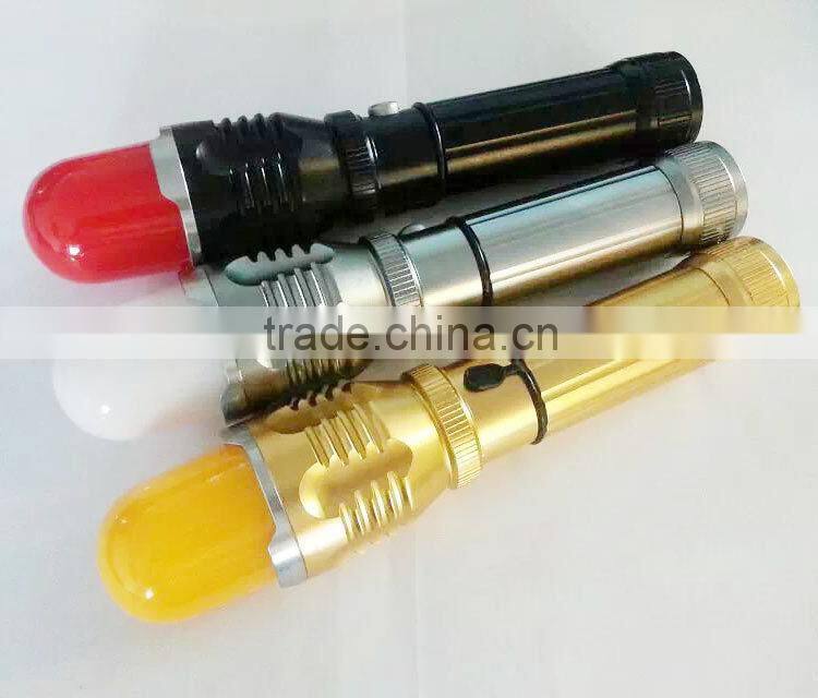 high power led torch light, led torch light portable power bank