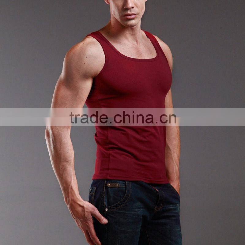 fashion pocket gym singlet Y-back