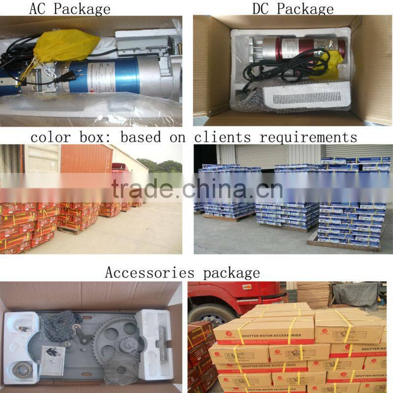 FUCHANG Chain Drive 24V DC Roller Shutter Door Operator