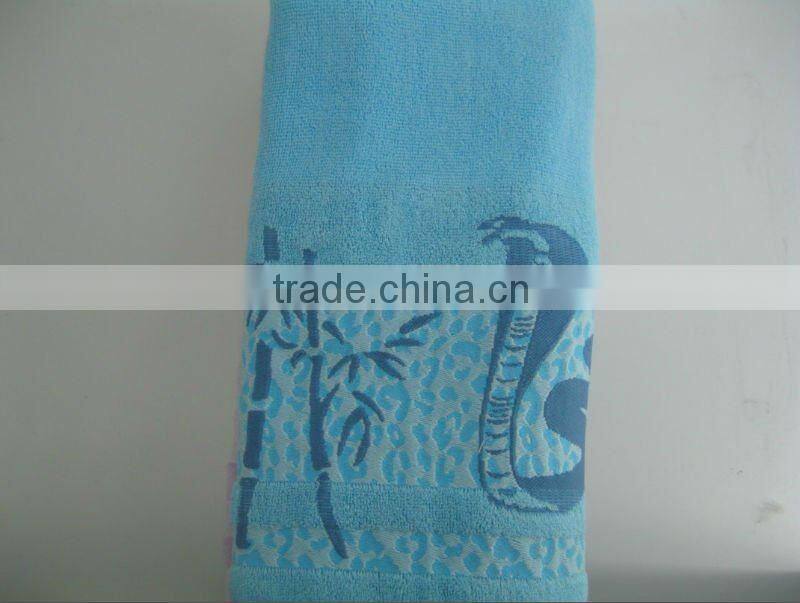 100% bamboo fibric bath towel