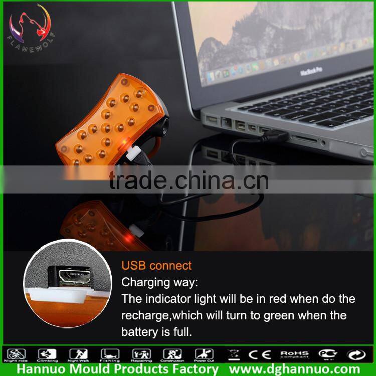 Wireless control light for bicycle bicycle rear brake light bicycle turn signal light